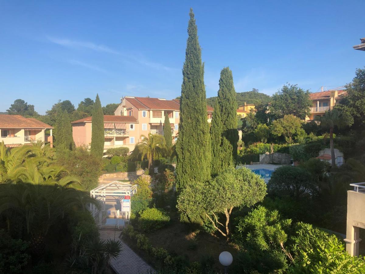 2P Terrasse Vue Piscine Et Jardin Tropical La Croix Valmer 外观 照片