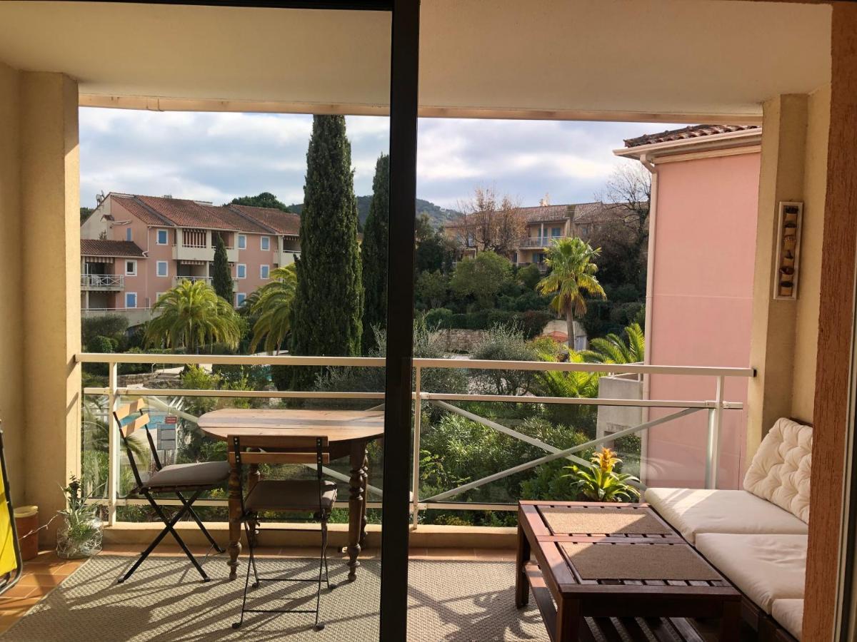 2P Terrasse Vue Piscine Et Jardin Tropical La Croix Valmer 外观 照片