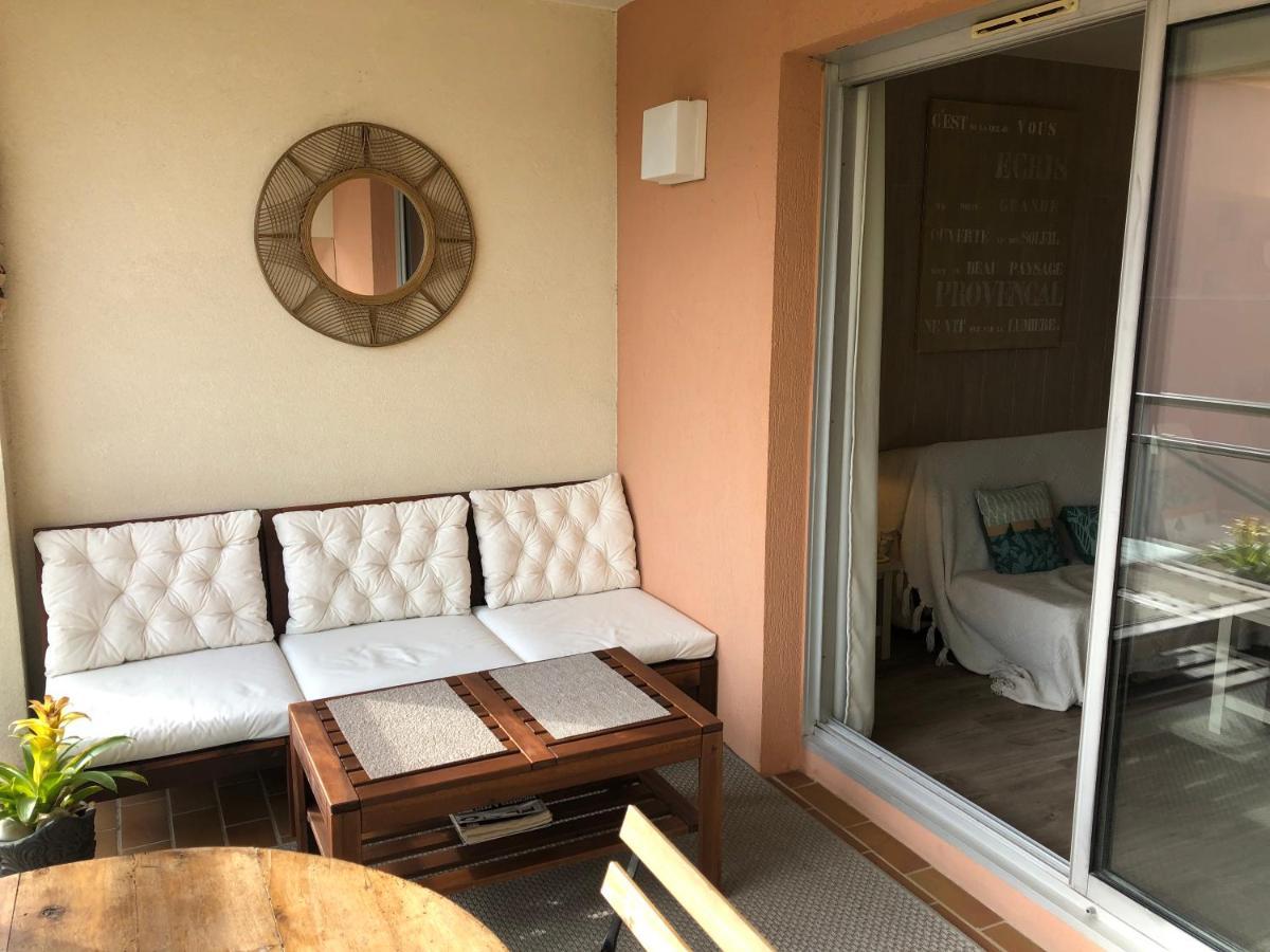 2P Terrasse Vue Piscine Et Jardin Tropical La Croix Valmer 外观 照片