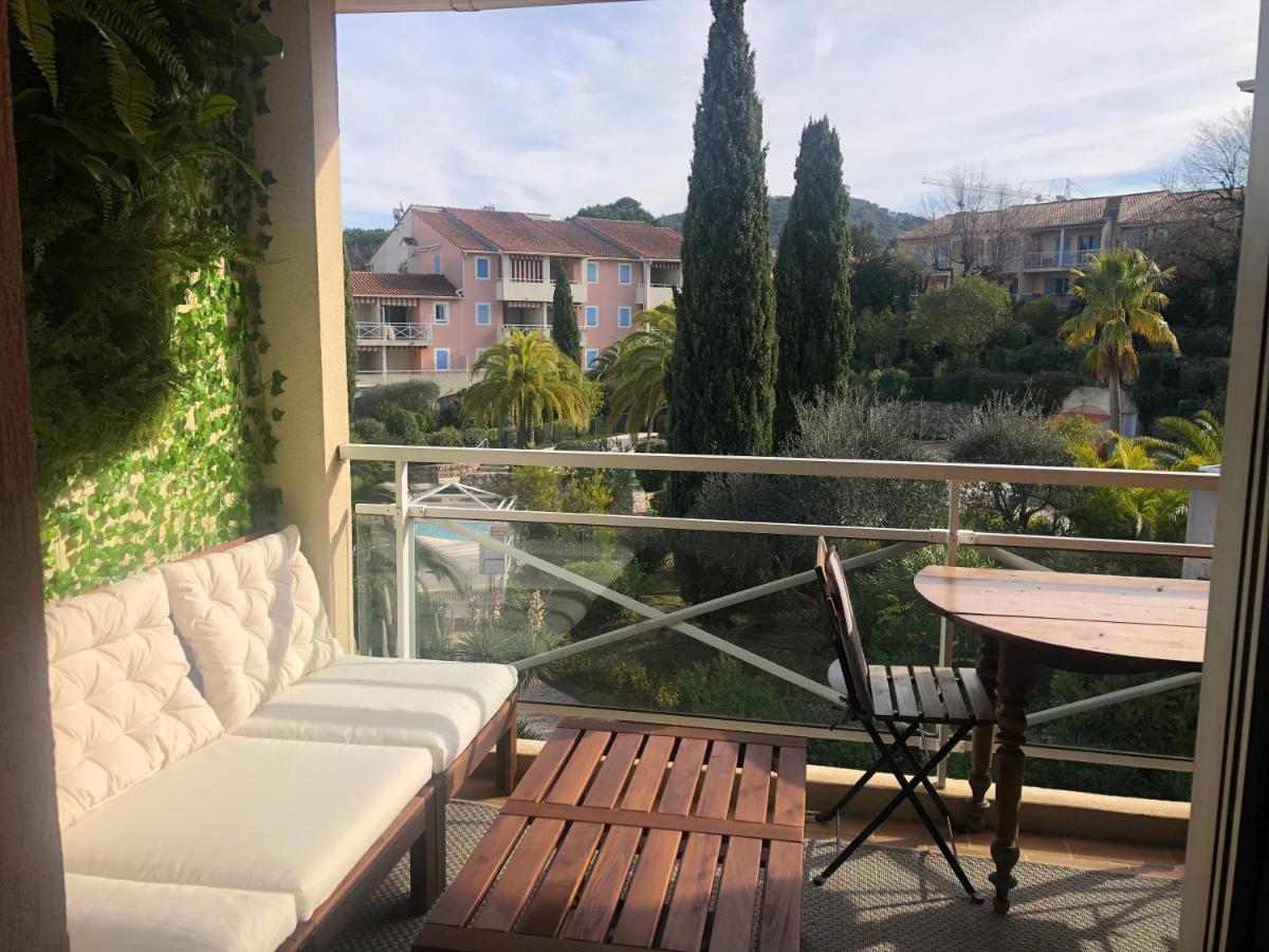 2P Terrasse Vue Piscine Et Jardin Tropical La Croix Valmer 外观 照片